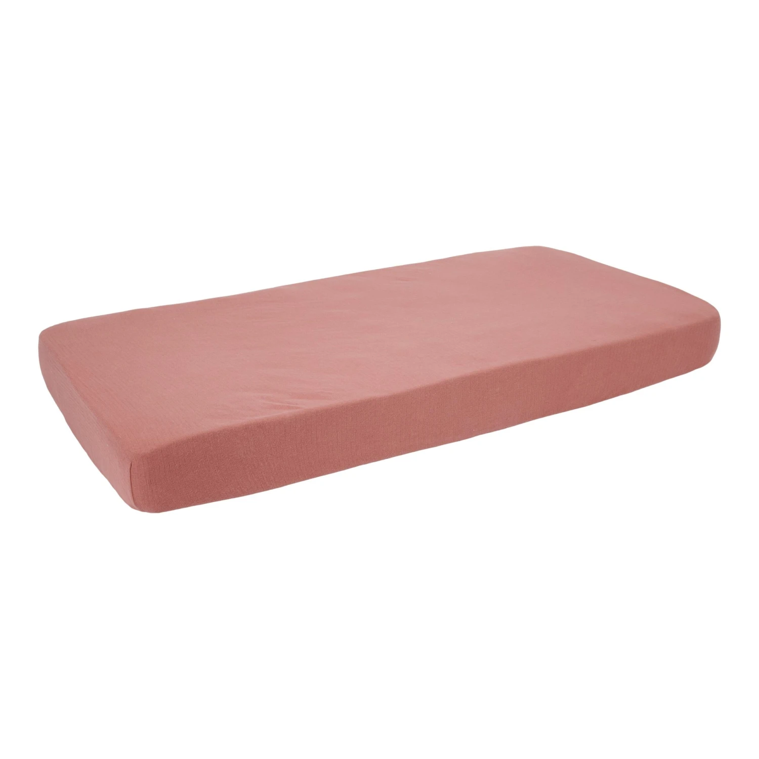 Little Dutch Fitted Sheet For Cotbeds 70 X 140-150cm - Pure Pink Blush 4 Little Dutch Fitted Sheet For Cotbeds 70 X 140-150cm - Pure Pink Blush - Image 2
