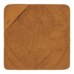 Little Dutch Hooded Towel Pure Ochre Spice -Little Dutch Store Little Dutch Hooded Towel Pure Ochre Spice 4