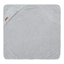 Little Dutch Hooded Towel Sailors Bay Blue -Little Dutch Store Little Dutch Hooded towel Sailors Bay Blue 4