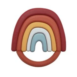 Little Dutch Rainbow Silicone Teething Ring