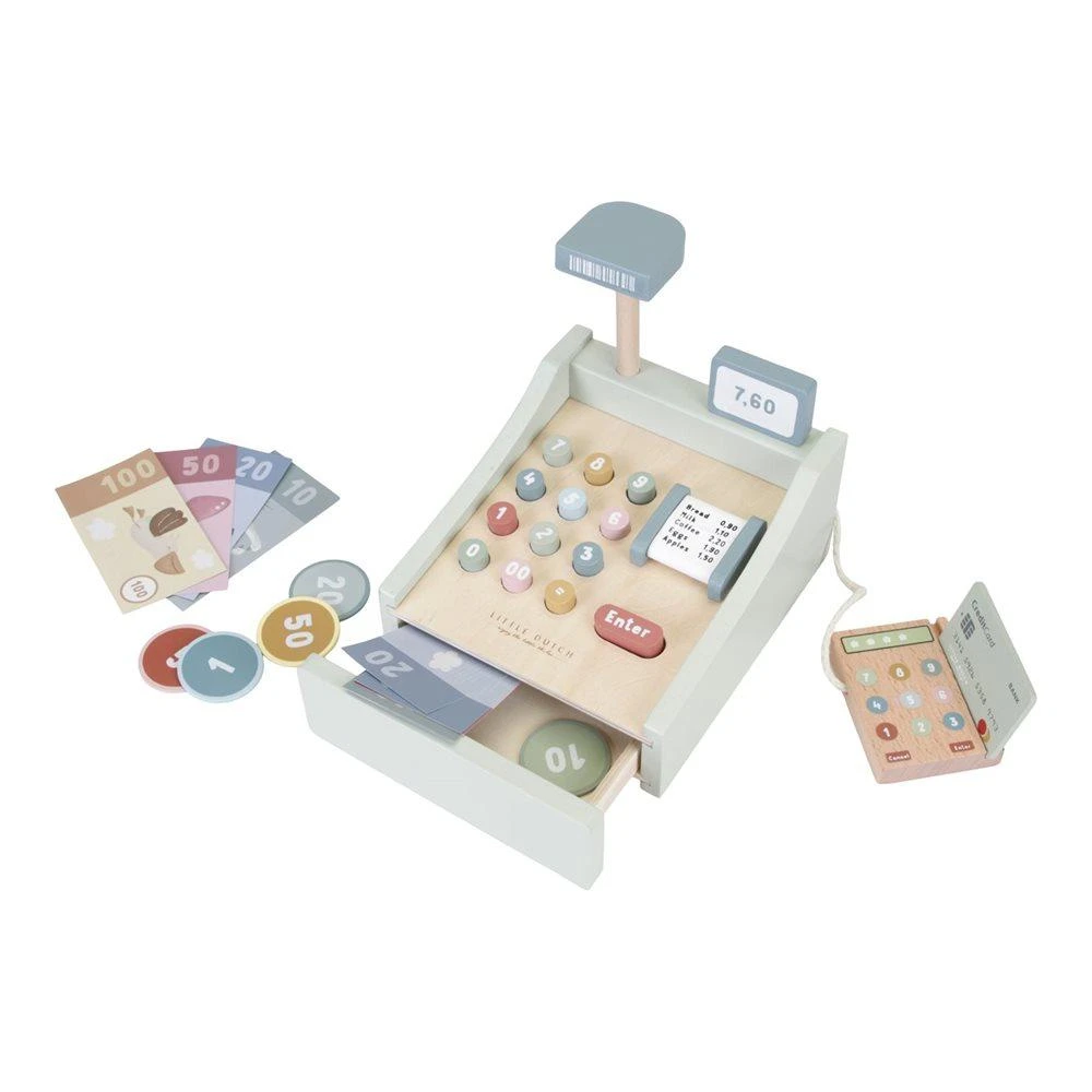Little Dutch Wooden Toy Cash Register 6 Little Dutch Wooden Toy Cash Register - Image 4
