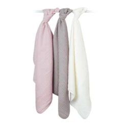 Lulujo - Waffle Blanket - Ballet Slipper -Little Dutch Store Lulujo Lulujo Waffle Blanket Ballet Slipper 5