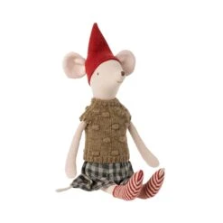 Maileg Christmas Clothes - Medium Mouse - Girl -Little Dutch Store Maileg Christmas Clothes Medium Mouse Girl Doll Accessories 3
