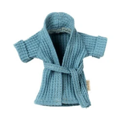 Maileg Father Mouse Clothes - Dusty Blue Bathrobe