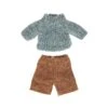 Maileg Knitted Sweater And Pants For Big Brother