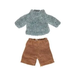 Maileg Knitted Sweater And Pants For Big Brother