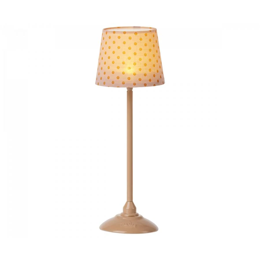 Maileg Miniature Floor Lamp - Dark Powder 5 Maileg Miniature Floor Lamp - Dark Powder - Image 3