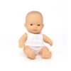 Miniland Asian Baby Girl Doll 21cm -Little Dutch Store Miniland Miniland Asian Baby Girl Doll 21cm