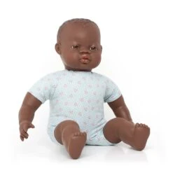 Miniland Soft Bodied African Doll 40cm