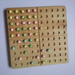 Natural Wood Hundred Math Board By Oyuncak House -Little Dutch Store Natural Wood Hundred Math Board by Oyuncak House 3