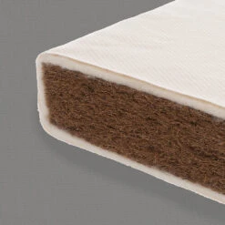 Natural Coir/Wool Cot Bed Mattress 140x70cm