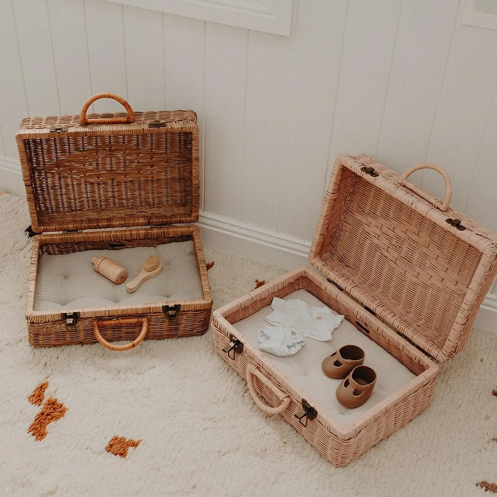 Cotton Strolley Mattress - Oat 5 Cotton Strolley Mattress - Oat - Image 3