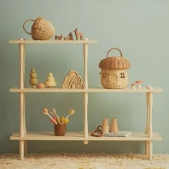 Rattan Mushroom Basket - Natural 19 Rattan Mushroom Basket - Natural -Little Dutch Store Olli Ella DNA yet Rattan Mushroom Basket Natural 8