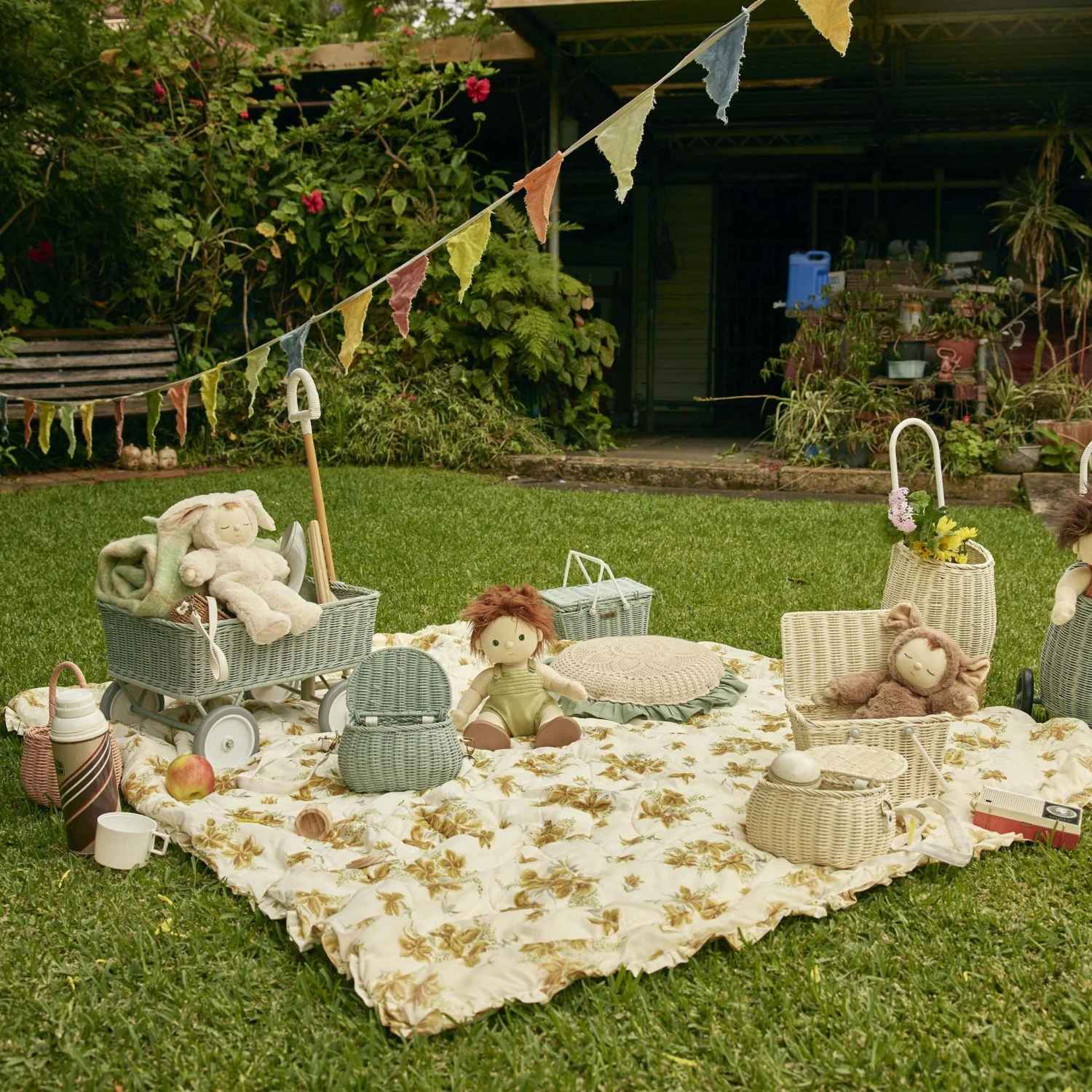 Mini Chari - Vintage Blue 7 Mini Chari - Vintage Blue - Image 5