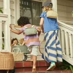 Mini Chari - Vintage Blue 17 Mini Chari - Vintage Blue -Little Dutch Store Olli Ella Mini Chari Vintage Blue 7