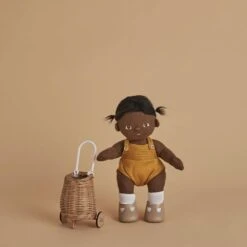 Rattan Dinkum Doll Luggy - Natural -Little Dutch Store Olli Ella Rattan Dinkum Doll Luggy Natural 3