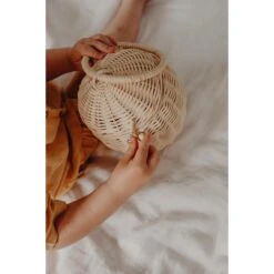 Rattan Egg Basket -Little Dutch Store Olli Ella Rattan Egg Basket 4