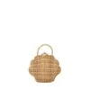Shell Purse - Straw 2 Shell Purse - Straw -Little Dutch Store Olli Ella Shell Purse Straw