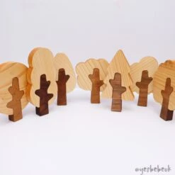 Wooden Trees Puzzle By Oyuncak House
