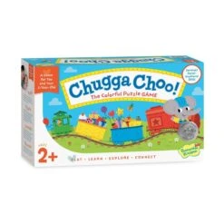 Chugga Chugga Puzzle Colour Game By Peaceable Kingdom -Little Dutch Store Peaceable Kingdom Chugga Chugga Puzzle Colour Game by Peaceable Kingdom 3