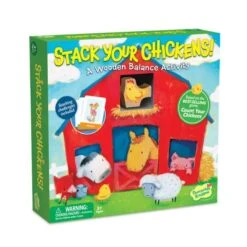 Educational Games - Stack Your Chickens By Peaceable Kingdom
