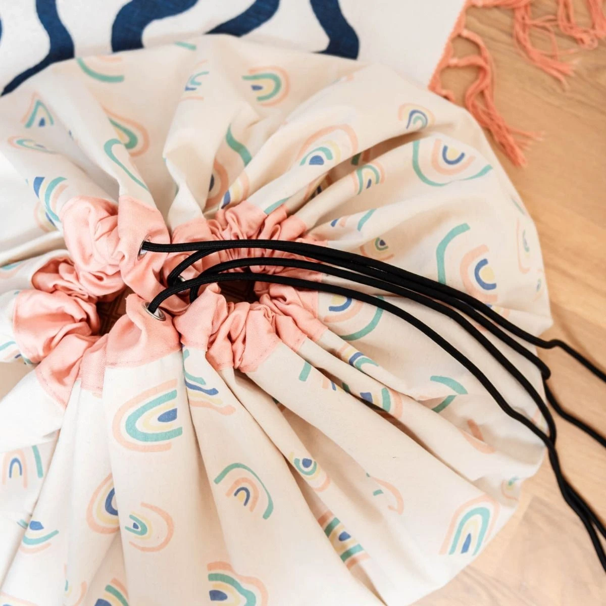 Play&Go Toy Storage Bag - Mini - Rainbow 5 Play&Go Toy Storage Bag - Mini - Rainbow - Image 3