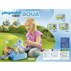 Playmobil 1.2.3 AQUA Water Wheel Carousel 10 Playmobil 1.2.3 AQUA Water Wheel Carousel -Little Dutch Store Playmobil AQUA Water Wheel Carousel Toy Playsets 2