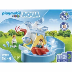 Playmobil 1.2.3 AQUA Water Wheel Carousel 11 Playmobil 1.2.3 AQUA Water Wheel Carousel -Little Dutch Store Playmobil AQUA Water Wheel Carousel Toy Playsets 3