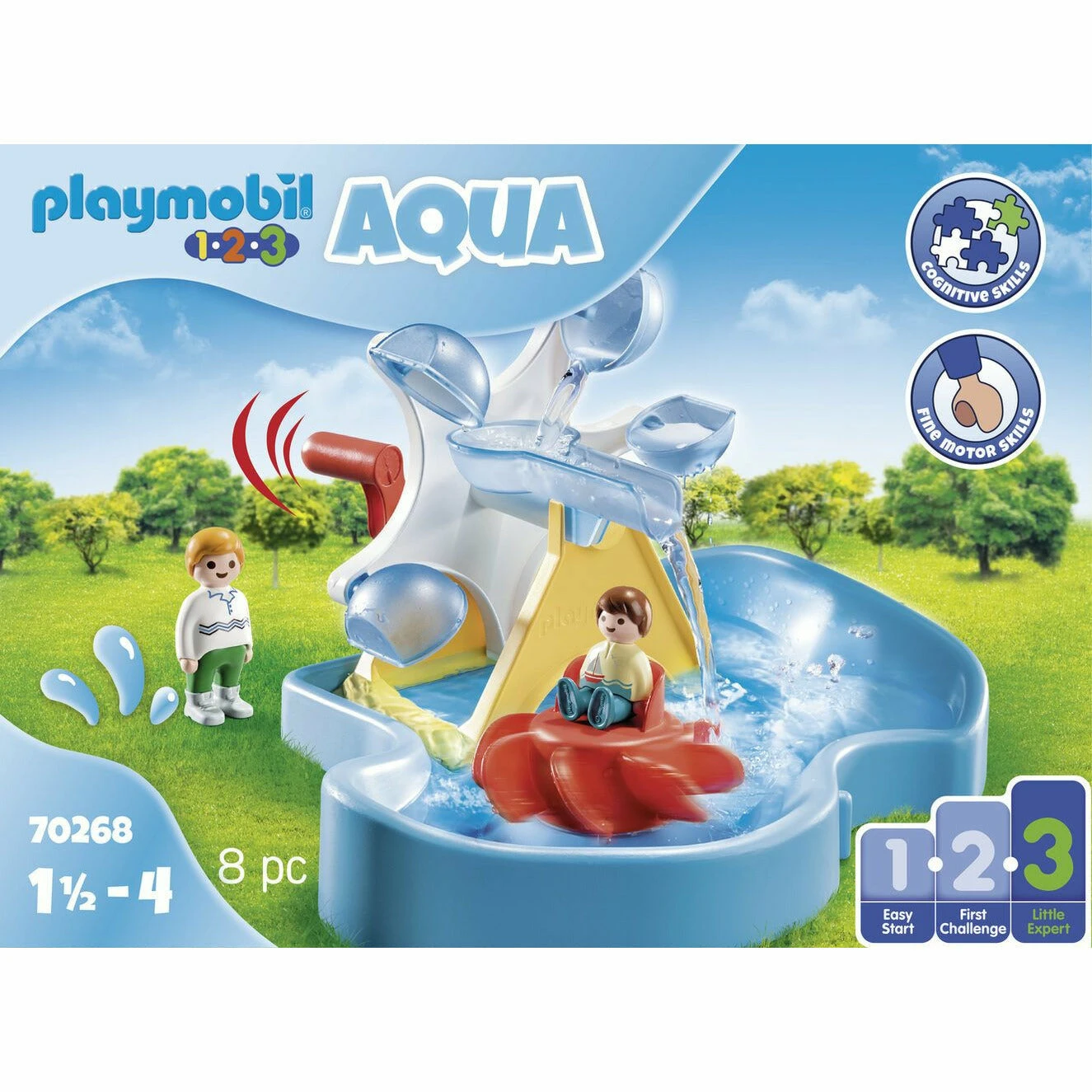 Playmobil 1.2.3 AQUA Water Wheel Carousel 6 Playmobil 1.2.3 AQUA Water Wheel Carousel - Image 4