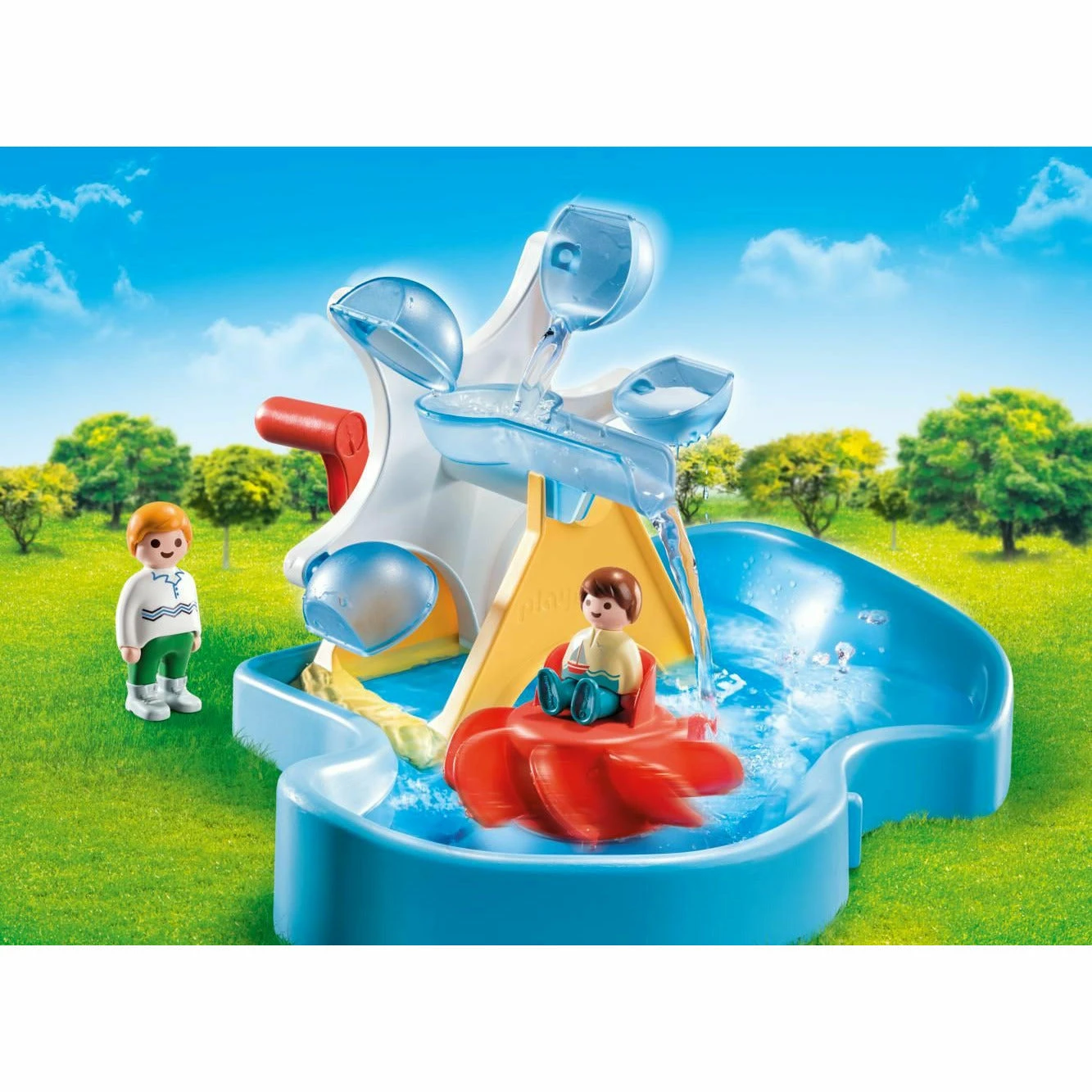 Playmobil 1.2.3 AQUA Water Wheel Carousel 8 Playmobil 1.2.3 AQUA Water Wheel Carousel - Image 6