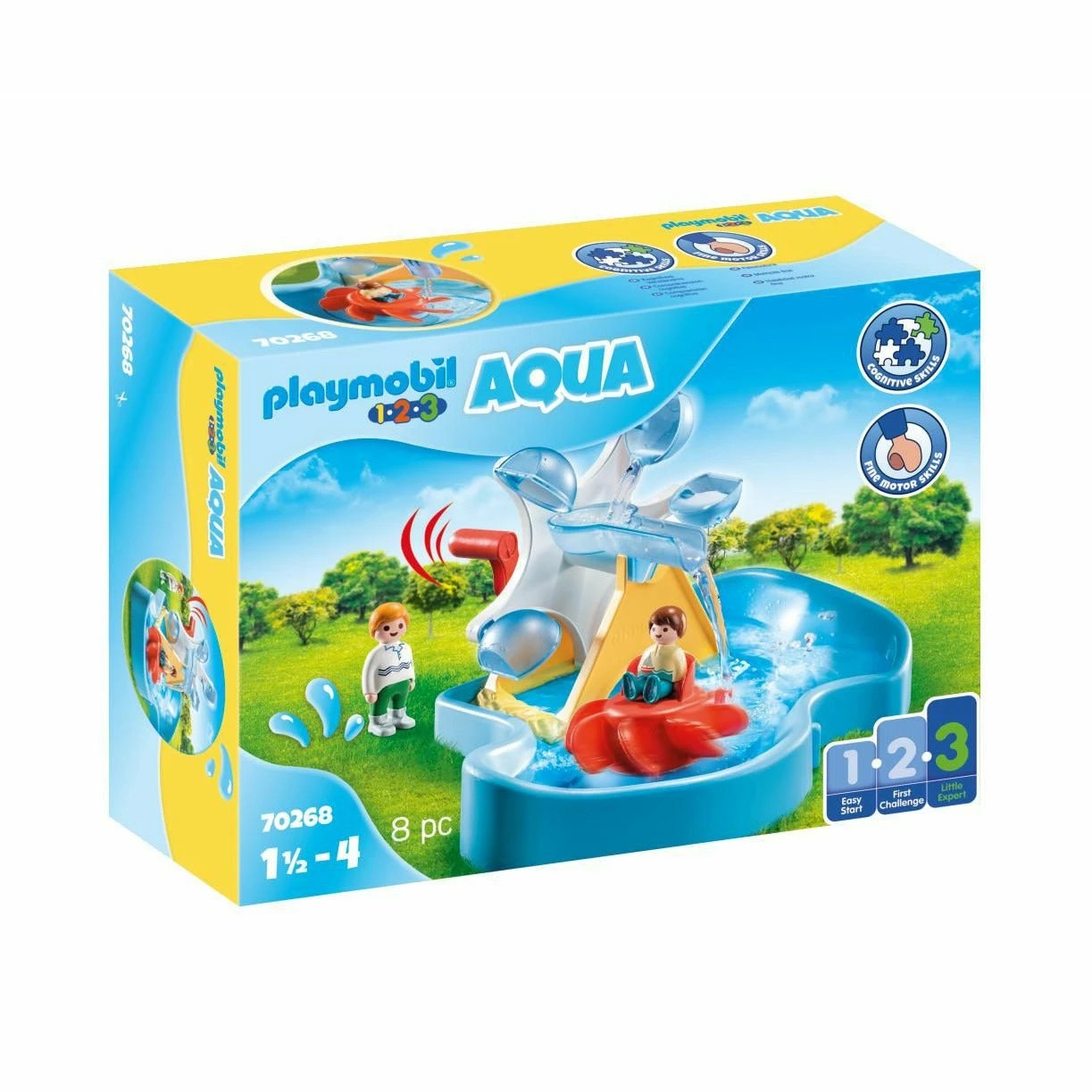 Playmobil 1.2.3 AQUA Water Wheel Carousel 4 Playmobil 1.2.3 AQUA Water Wheel Carousel - Image 2