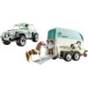 Playmobil Country Pony Farm Car With Pony Trailer 1 Playmobil Country Pony Farm Car With Pony Trailer -Little Dutch Store Playmobil Country Pony Farm Car with Pony Trailer Toy Playsets 4