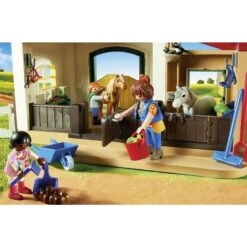 Playmobil Country Pony Farm With 2 Pony Stalls And Storage Loft 12 Playmobil Country Pony Farm With 2 Pony Stalls And Storage Loft -Little Dutch Store Playmobil Country Pony Farm with 2 Pony Stalls and Storage Loft Toy Playsets 4