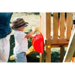 Plum® Toddlers Tower Wooden Climbing Frame -Little Dutch Store Plum Play Plumr Toddlers Tower Wooden Climbing Frame Outdoor Play Equipment 4