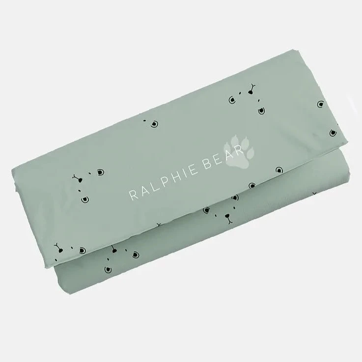 Mint Bear Face Travel Mat 3 Mint Bear Face Travel Mat