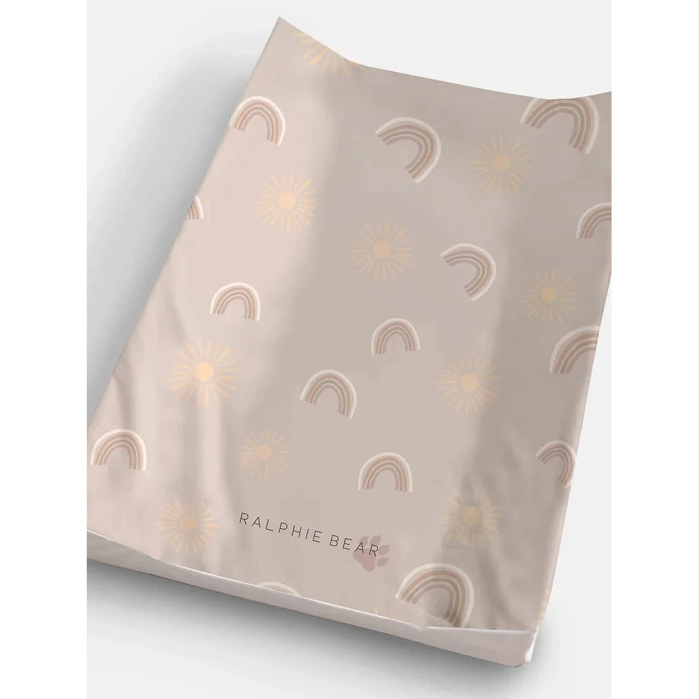 Rainbows & Sunshine Anti Roll Wedge Changing Mat 3 Rainbows & Sunshine Anti Roll Wedge Changing Mat