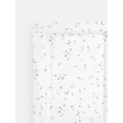 Winter White Starry Night Table Changing Mat