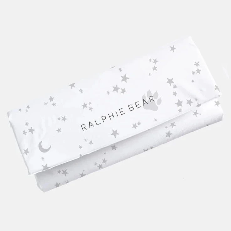 Winter White Starry Night Travel Mat 3 Winter White Starry Night Travel Mat