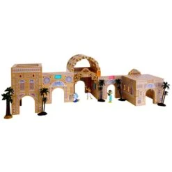 1001 Nights Building Blocks - House 3 -Little Dutch Store Regenbogenland 1001 Nights Building Blocks House 3 Wooden Blocks 3