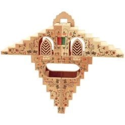 Botanical Gardens Building Blocks - Set Of 5 -Little Dutch Store Regenbogenland Botanical Gardens Building Blocks Set of 5 Wooden Blocks 4