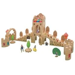 Botanical Gardens Building Blocks - Set Of 5 -Little Dutch Store Regenbogenland Botanical Gardens Building Blocks Set of 5 Wooden Blocks 5