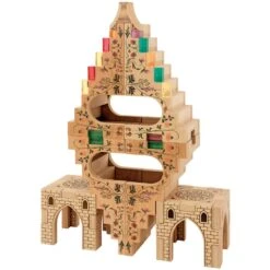 Botanical Gardens Building Blocks - Set Of 5 -Little Dutch Store Regenbogenland Botanical Gardens Building Blocks Set of 5 Wooden Blocks 7