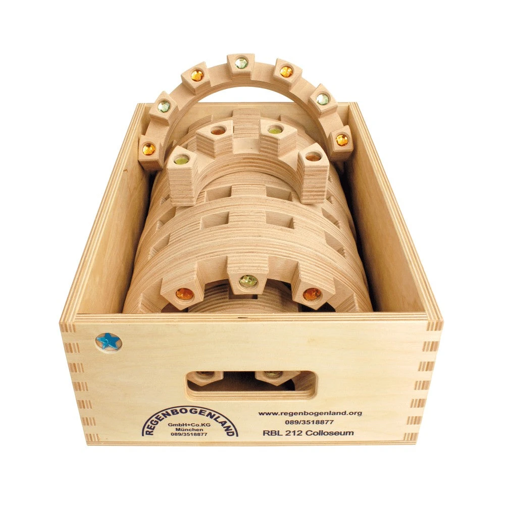 Colosseum Building Blocks In Box - Set Of 16 3 Colosseum Building Blocks In Box - Set Of 16