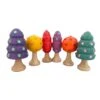 Elf Trees Building Blocks - Set Of 6