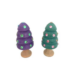 Elf Trees Building Blocks - Set Of 6 -Little Dutch Store Regenbogenland Elf Trees Building Blocks Set of 6 Wooden Blocks 4