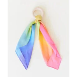Teether 17 Teether -Little Dutch Store Sarahs Silks Teether Rainbow by Sarahs Silks
