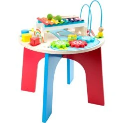 Little Dutch Store -Little Dutch Store Smallfoot 2 in 1 Baby Motor Activity and Music Table Activity Table 2