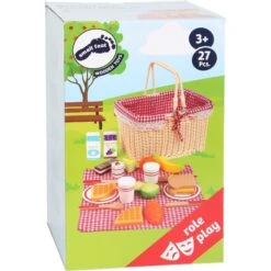 Breakfast Picnic Basket -Little Dutch Store Smallfoot Breakfast Picnic Basket Play Food 3