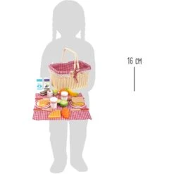Breakfast Picnic Basket -Little Dutch Store Smallfoot Breakfast Picnic Basket Play Food 4