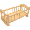 Doll‘s Cradle - Natural -Little Dutch Store Smallfoot Dolls Cradle Nature